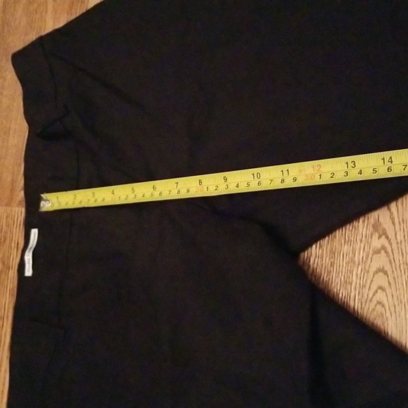 (10) Dalia Collection Cropped Cotton Blend Pants Classic Slim Straight - Picture 7 of 8